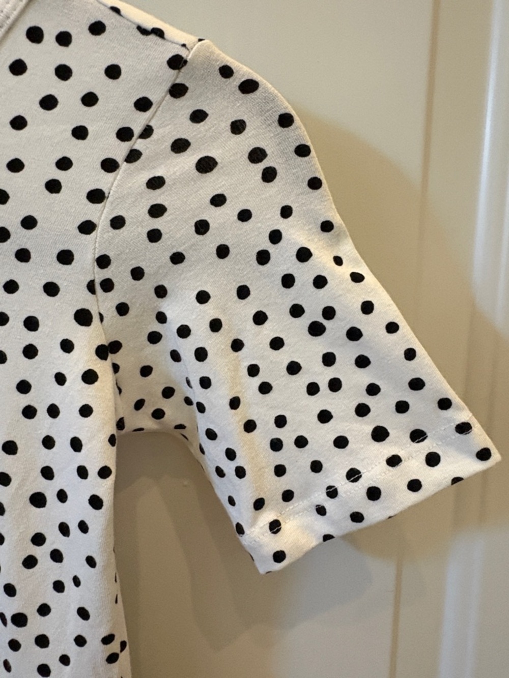 Alice + Ames Polka Dot Twirl Dress; Size 10 Girls ; Black White Smocked - Picture 3 of 6